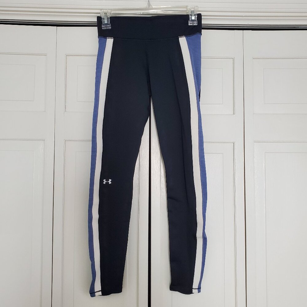 Under Armour ColdGear Colorblock Compression Leggings Small